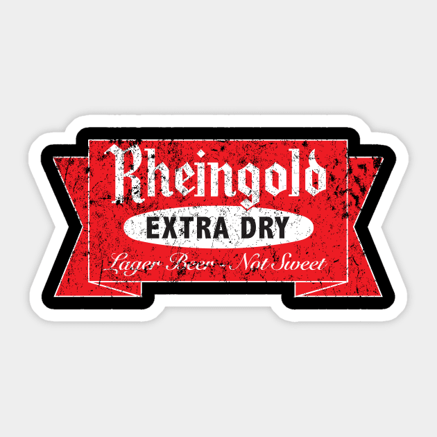 Rheingold Extra Dry Sticker by MindsparkCreative